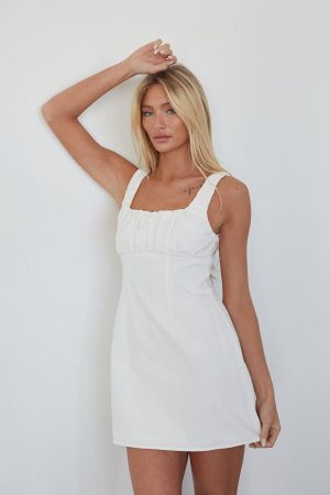 Genessa Linen Mini Dress
