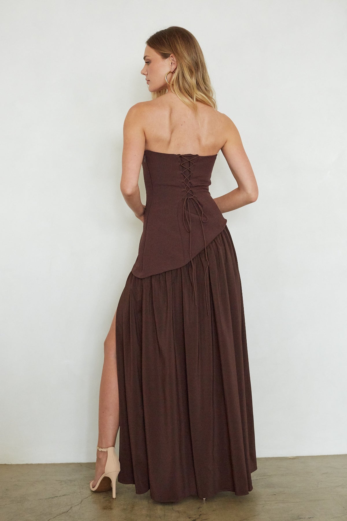 Retta Asymmetrical Maxi Dress - Image 2