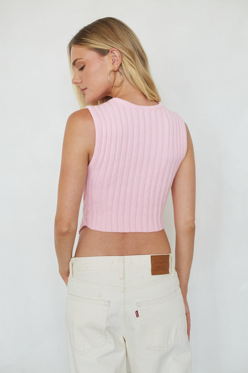 Robin Knit Sweater Tank Top - Image 8