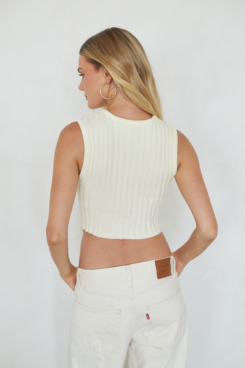 Robin Knit Sweater Tank Top - Image 5
